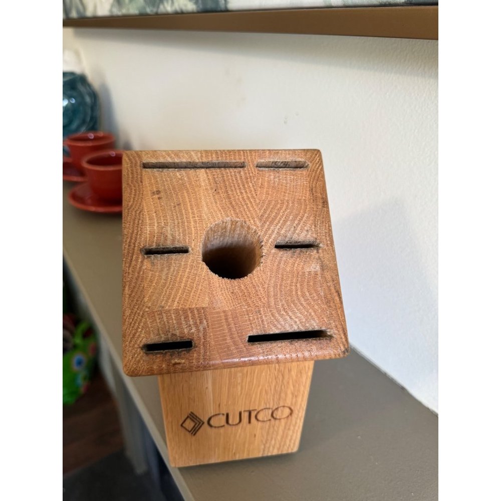 Cutco Wooden Knife Block - Picture 2 of 8